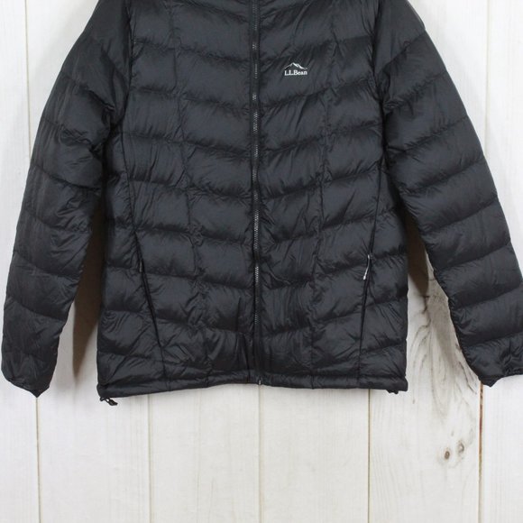 LL BEAN Downtek Down Puffer Winter Jacket Size M - Picture 3 of 10
